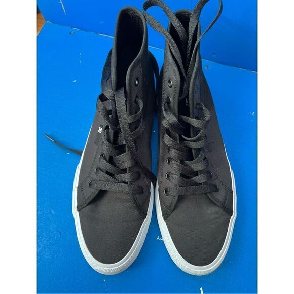 DC Men's Skate Shoes Manual HI TXSE DC Black 10 Skateboarding Co High Top - Picture 6 of 6